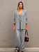 Personalized 3 Piece Office Suit with Vest Pants Chic Custom Style