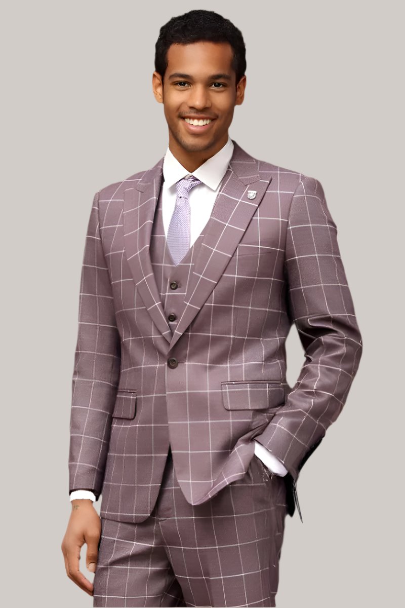 Men_s_Classic_Pin_Plaid_Three-Piece_Suit_for_formal_occasions-1