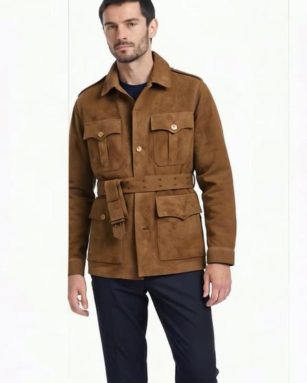 Men_s_Classic_Suede_Field-style_Jacket_with_4_pockets_in_Multiple_Colors_Custom_Size