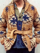 Mens-Western-cowboy-jacquard-sweater-Cardigans7