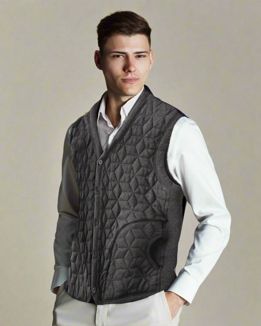 Mens_Quilted_Vest_Regular_Fit_Pile_Softshell_Vest_High_Quality