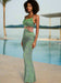 ASHORE Mermaid Knit Sweater Cover Ups Summer Beach See Though Bikini Maxi or Mini Dresses