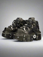 Metallic_trim_women_motorcycle_biker_sneaker