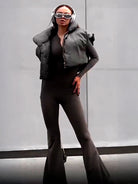 Modern_Women_Two-Piece_Set_Flare_Pant_Jumpsuit_with_Short_Bubble_Vest_Aviator_Jackets-black