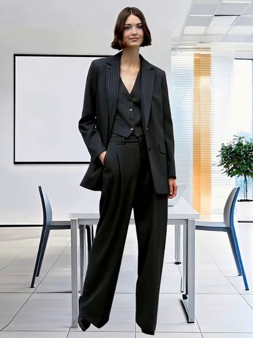 Modern_Women_s_Pin_Stripe_Blazer_3_Pcs