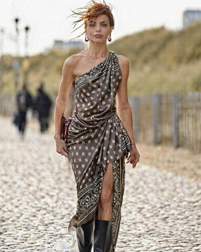 Paisley_Print_Asymmetric_Dress_with_uneven_hem_Ashore_Design-5
