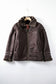 Ashore Men's Dark brown and Khaki faux Shearling Winter Jackets