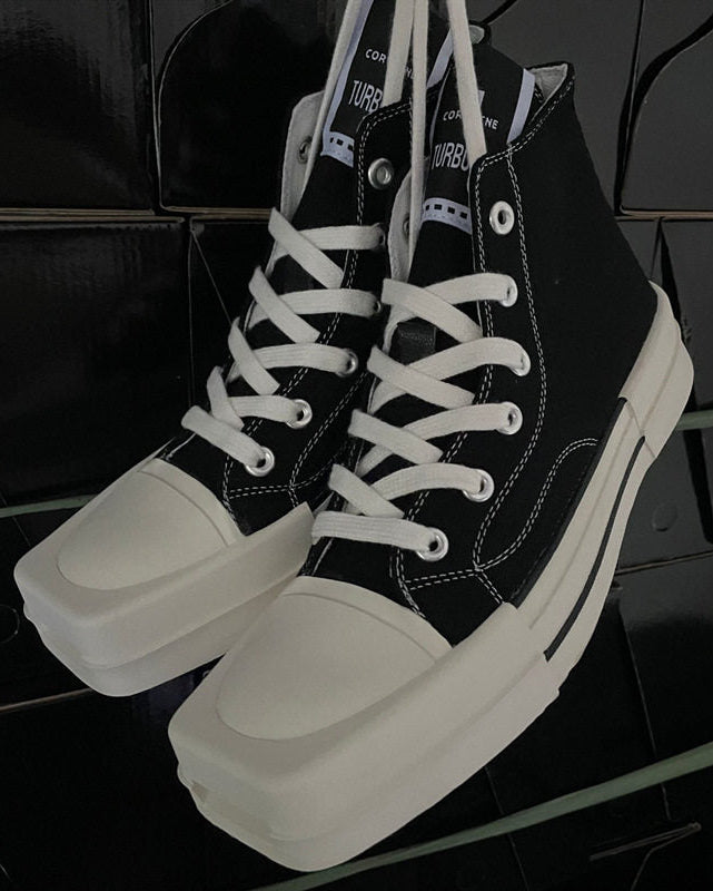 Ashore Shop Women Square Toe Lace-up Shoes