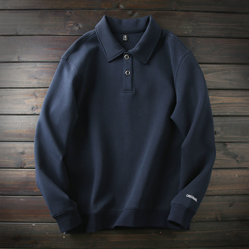 Ashore Shop Men's Long Sleeve Polo Shirt