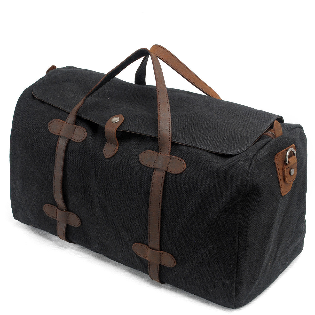 Durable waxed canvas travel bag Men/Women Large-capacity workwear travel bag camping Bags