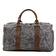 Durable waxed canvas travel bag Men/Women Large-capacity workwear travel bag camping Bags