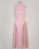 Ashore Shop Spring Sleeveless Dress Slim Top and Pleated Bottom Sleeveless Elegant Dresses