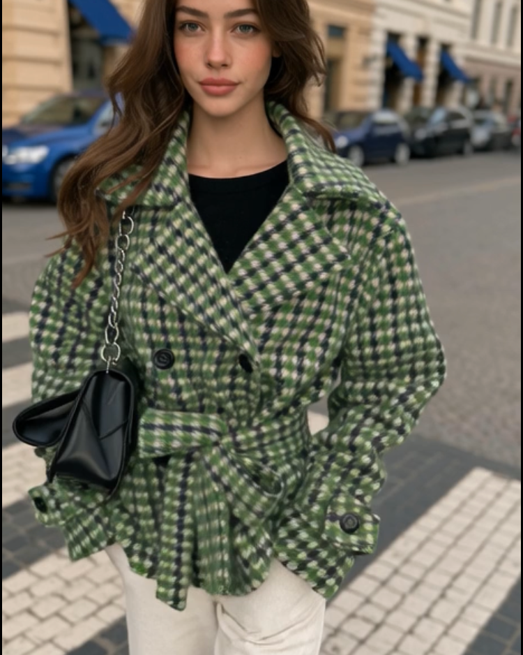 Short_Wool_Coat_ASHORE_Modern_Vintage_Houndstooth_Wool_Fabric-3