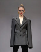 Trending_Silhouette_Grey_Suit_Blazer_Top