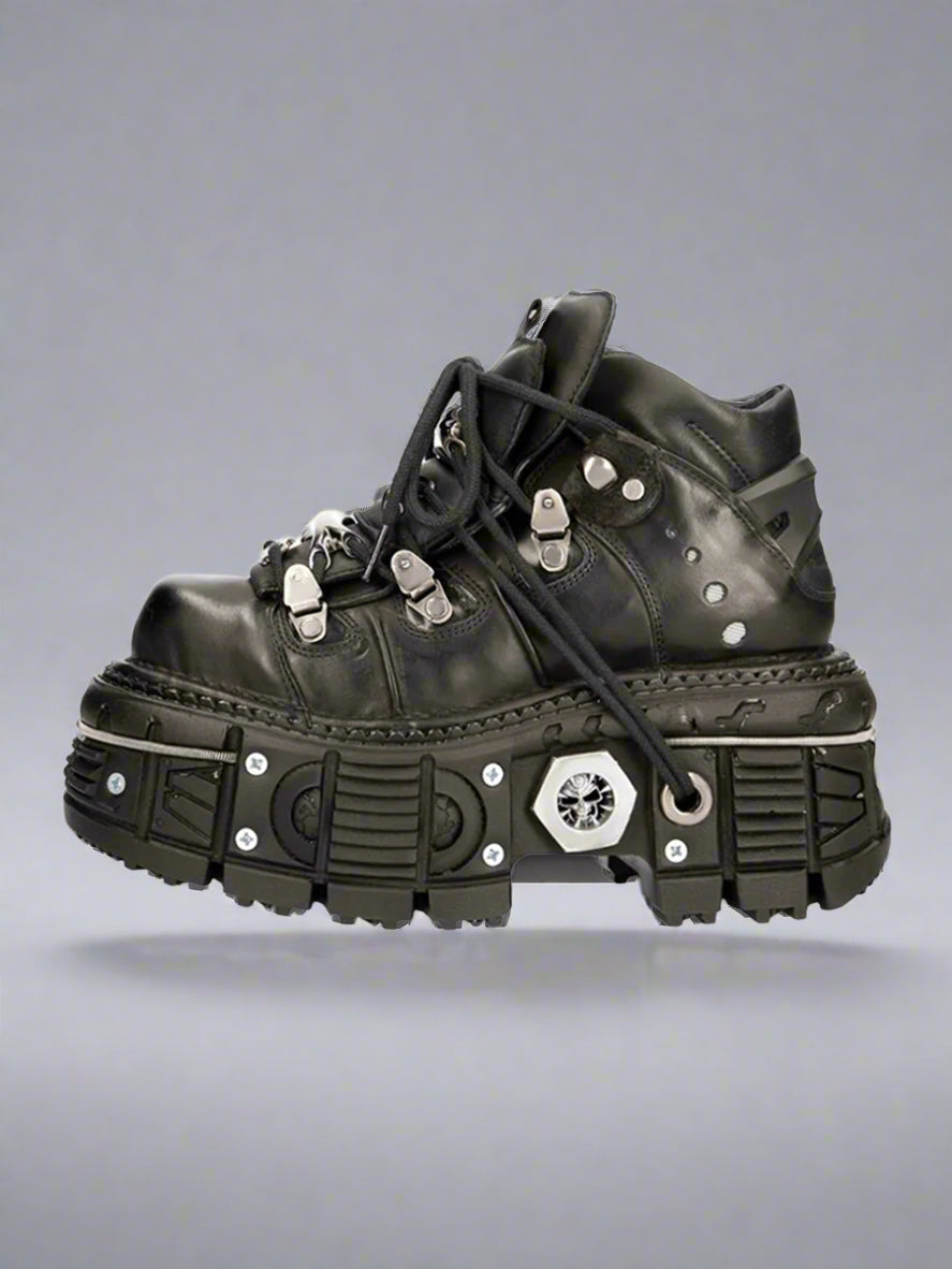 Trendy_metal_trim_women_motorcycle_punk_biker_sneaker