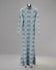 Ashore Shop Slim  super long knitted dress with elegant long sleeves and a dramatic flare hem dresd