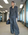Ashore Fit Pinstripe Blazer and pant sets Trendy Loose Fit