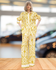 Yellow Vintage Print Pajama Sets