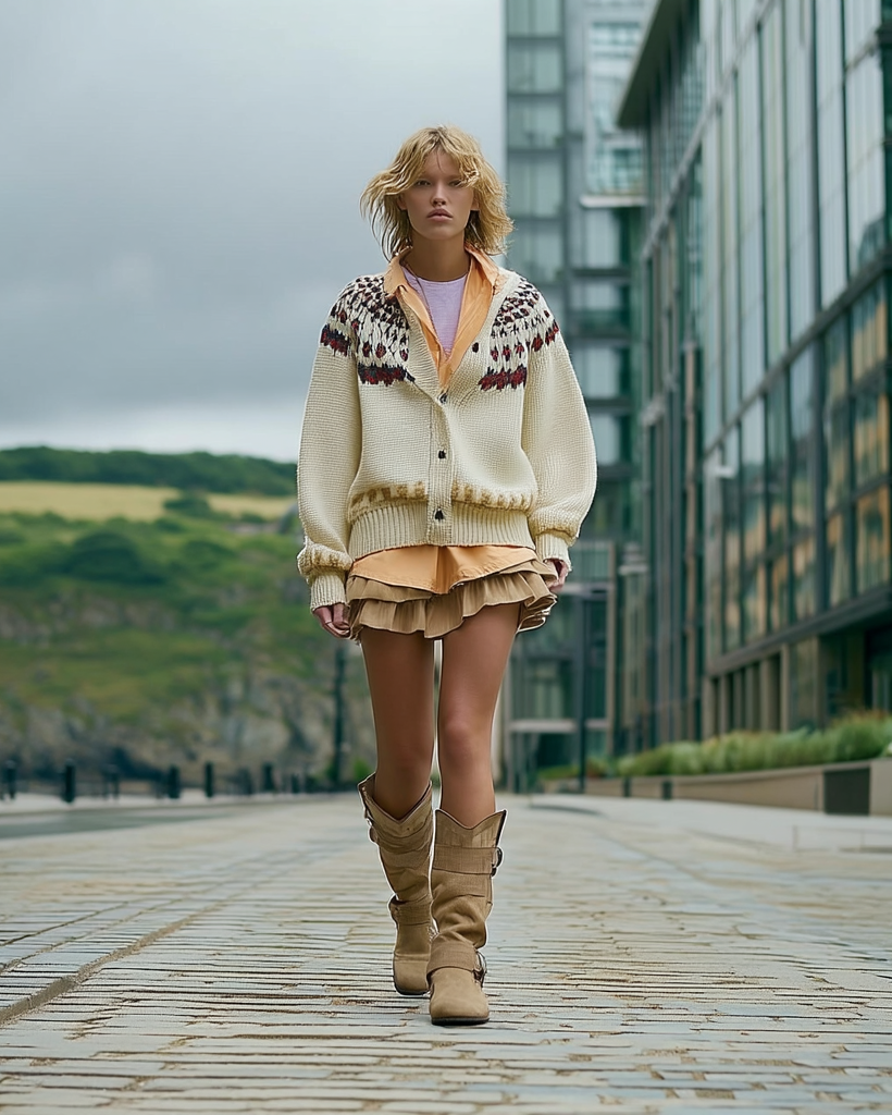 Women-Khaki-Mini-Skirts