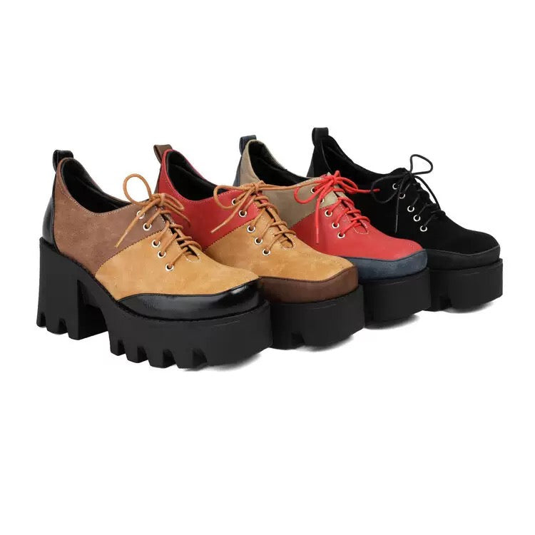 Women Vintage Platform Shoe4
