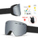 Ashore Shop Winter Women Ski Goggles Double Layers Skiing Sunglasses UV400 Anti-fog Ski Mask Glasses Men Snow Snowboard Goggles