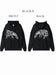 Zebra Dual Match Hoodies Unisex Valentine Artist Hand Painting A& B Couple Matching Hoodies