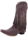 Fringe Western Cowboy Boots for Women Vintage  Rivet Tassels Long Boots