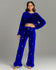 Luxury Comfort Black Mohair Fur Leggings Pants with Cross Diamond Charms For Women 2025 (Pant Only)