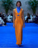 Ashore® Designer Orange Maxi Knitted Dress