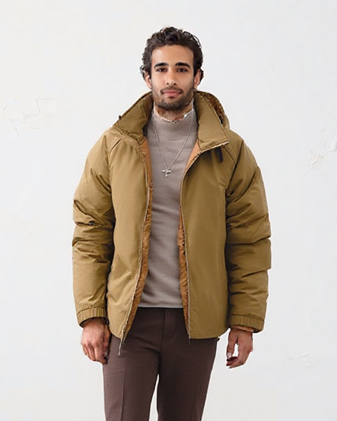 Men Hoody Down Coat 90 Percent Down