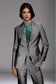 Women's Two-piece Satin Suit Chic and Elegant Woman Pant Suit Set Custom