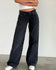 5 Grade Standard Washed Jeans Summer Jeans Ashore Washed  Wide Leg Jeans