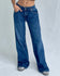 5 Grade Standard Washed Jeans Summer Jeans Ashore Washed  Wide Leg Jeans