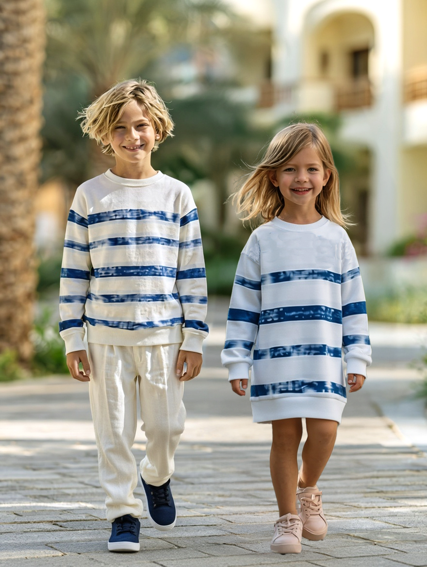 His & Hers Family Seashore Vacation Long Sleeve Shirts (Custom Name Support)