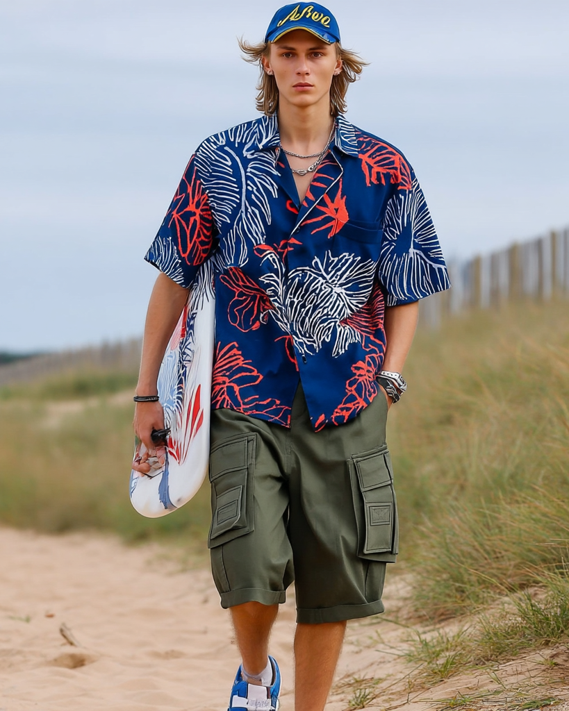 ASHORE®️ Tropical Series Modern Hawaii Shirts
