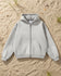 Women’s Ashore Sand Washed Full Zipper Oversized Hoodie Sweatshirts