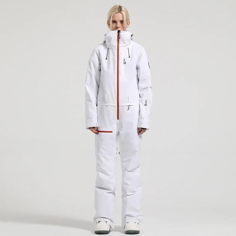 Winter Clothes Women Ski Suit One Pieces Snowboard Wear Waterproof Ski Jumpsuit Jacket One Piece Snowsuits Snowboard Coveralls