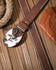Ashore shop Western Western Metal Buckle PU Leather Belts For Bother Men and Women
