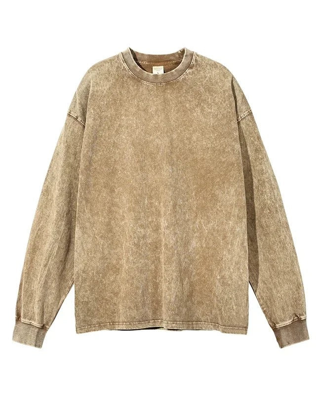 Women’s Ashore Sand Washed Seashore Shades Long Sleeve Tee Unisex