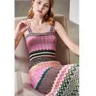 2024_Ashore_Boutique_Lt_Luxury_Silk_Filament_Knitted_Dress_New_Women04