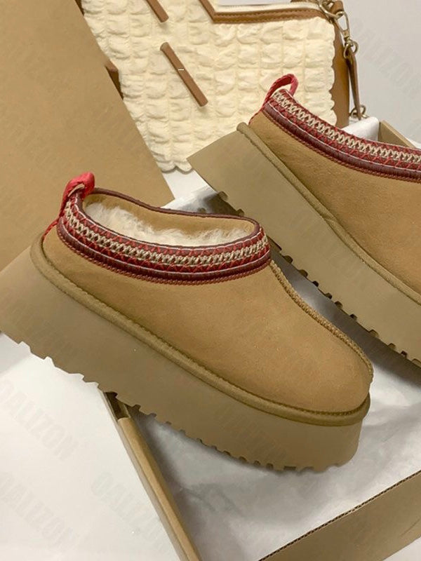 Moccasin Ankle Snow Boots Women Winter 2022