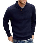 Mens Sweater Men Clothing Men tops Mens Fall 2019 Clothing ASHORESHOP 2019 Fall Cowl neck knitted men sweater pullover cable swea