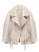 2022 Winter Coats Women Thick Faux Leather Fur Sheepskin Motorcycle Coat