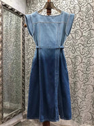 Ashore-boutique-100-percent-Cotton-Denim-Dress-2024-Summer-Designer-denim-dresses-5