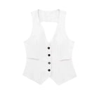 Ashoreshop-Women's Vest Linen Sleeveless Suit Vest for Women 20242