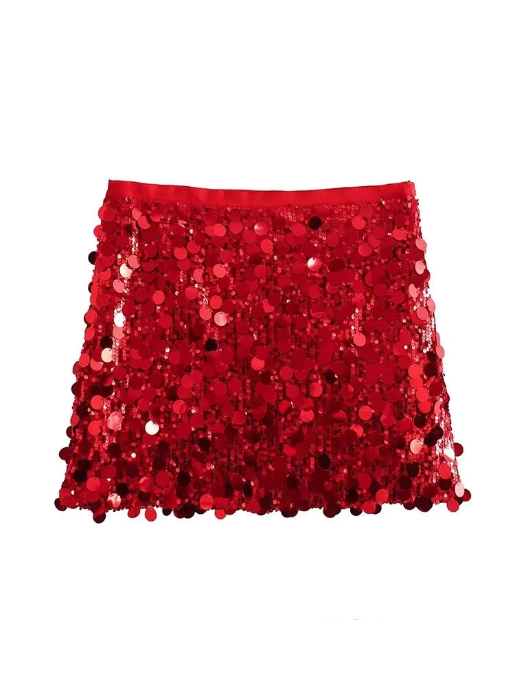 Ashoreshop-womens-mini-shirts -Red-Sequined-Mini-Party-Skirts-Fashion-2024-5