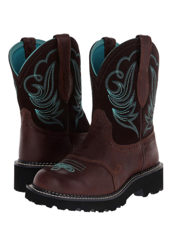 Wide Calf Cowgirl Boots Cowboy Boots for Ladies Autumn Winter