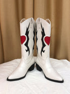 2022 new High Quality pointed toe thick heel color matching embroidery Cowgirl Boots