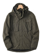 Mens Outdoor Tactic Rain Coat Hoody Parka