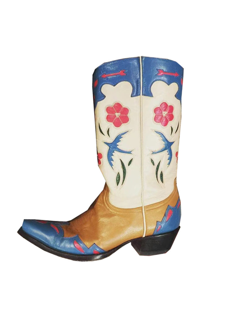 Ashore Western Shop Cowgirl Boots knight boots women's embroidery western Boots